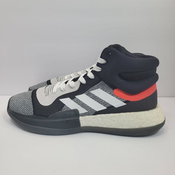Adidas Marquee Boost Mid Men\'s Core Black Sneakers BB7822 US Size 10.5 main image 8
